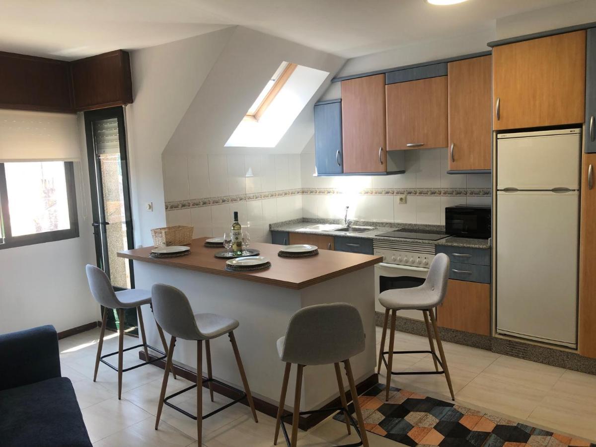 Acogedor Atico Apartamento O Grove Exterior foto